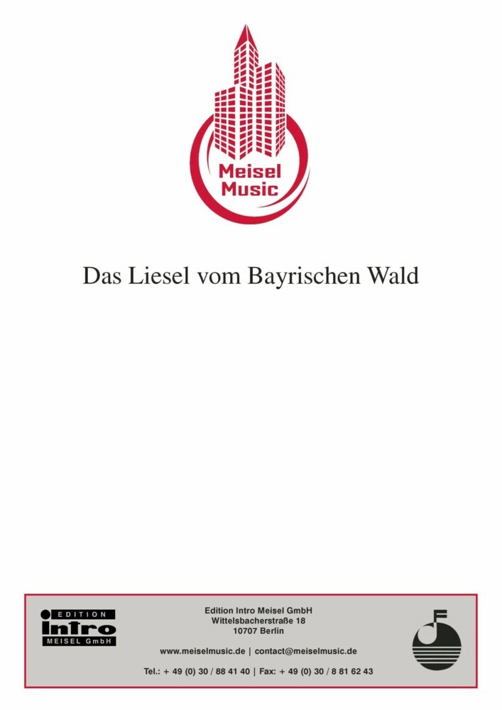 Das Liesel vom Bayrischen Wald main product photo