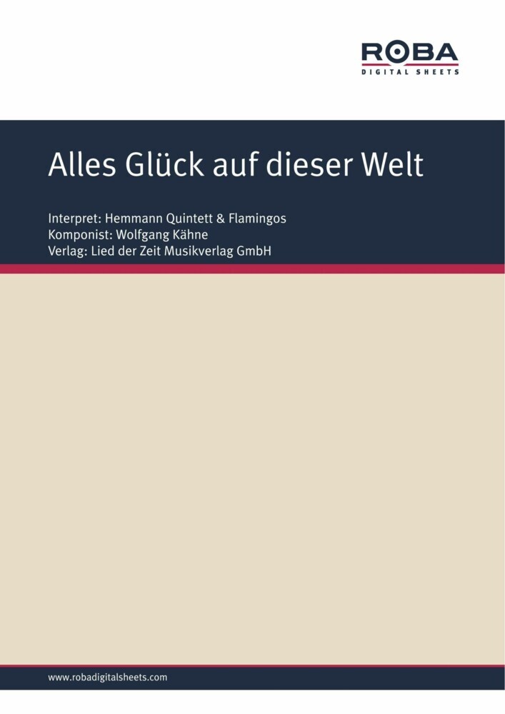 Alles Glück auf dieser Welt main product photo