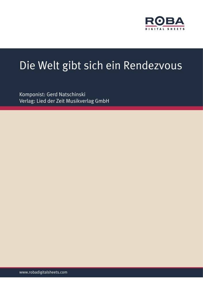 Die Welt gibt sich ein Rendezvous main product photo