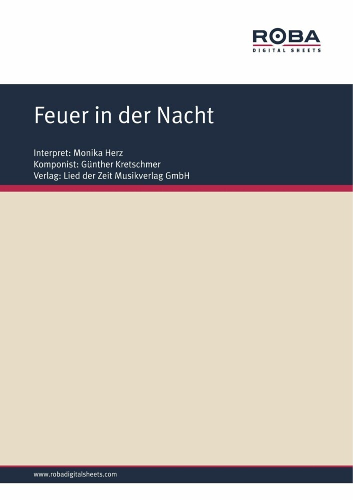 Feuer in der Nacht main product photo