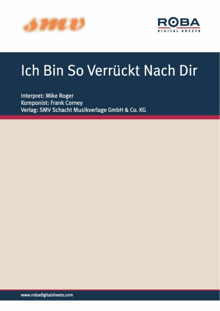 Ich Bin So Verrückt Nach Dir main product photo