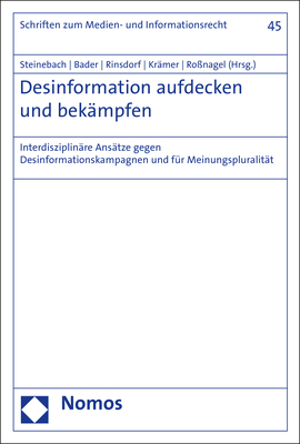 Desinformation aufdecken und bekämpfen main product photo
