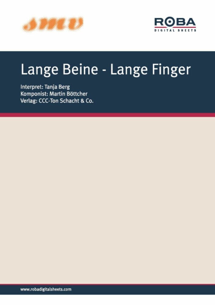 Lange Beine - Lange Finger main product photo