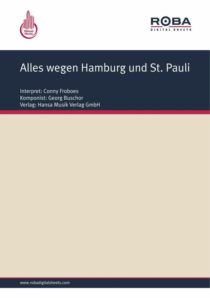 Alles wegen Hamburg und St. Pauli main product photo