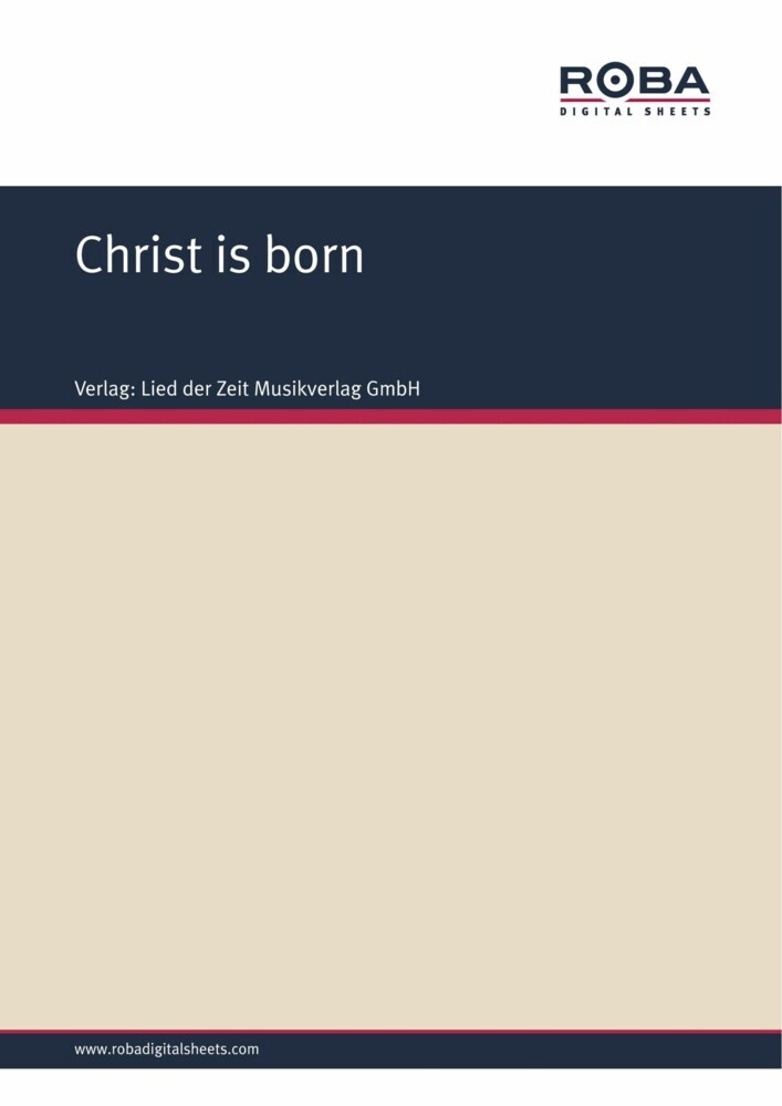 Christ is born main product photo