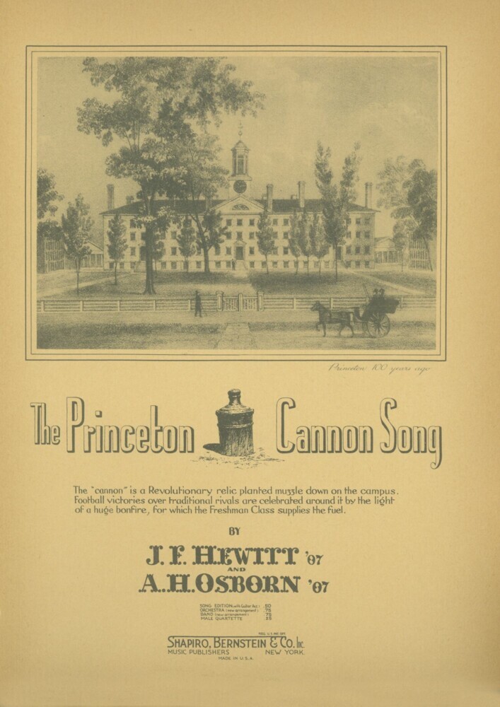 The Princeton Cannon Song main product photo
