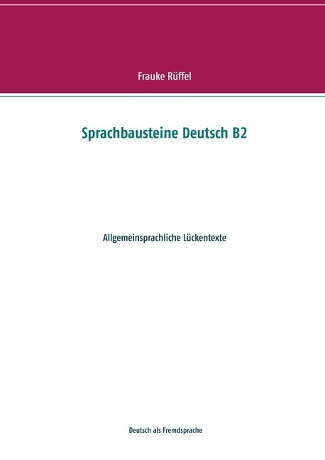 Sprachbausteine Deutsch B2 main product photo