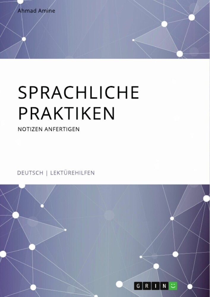 Sprachliche Praktiken. Notizen anfertigen main product photo