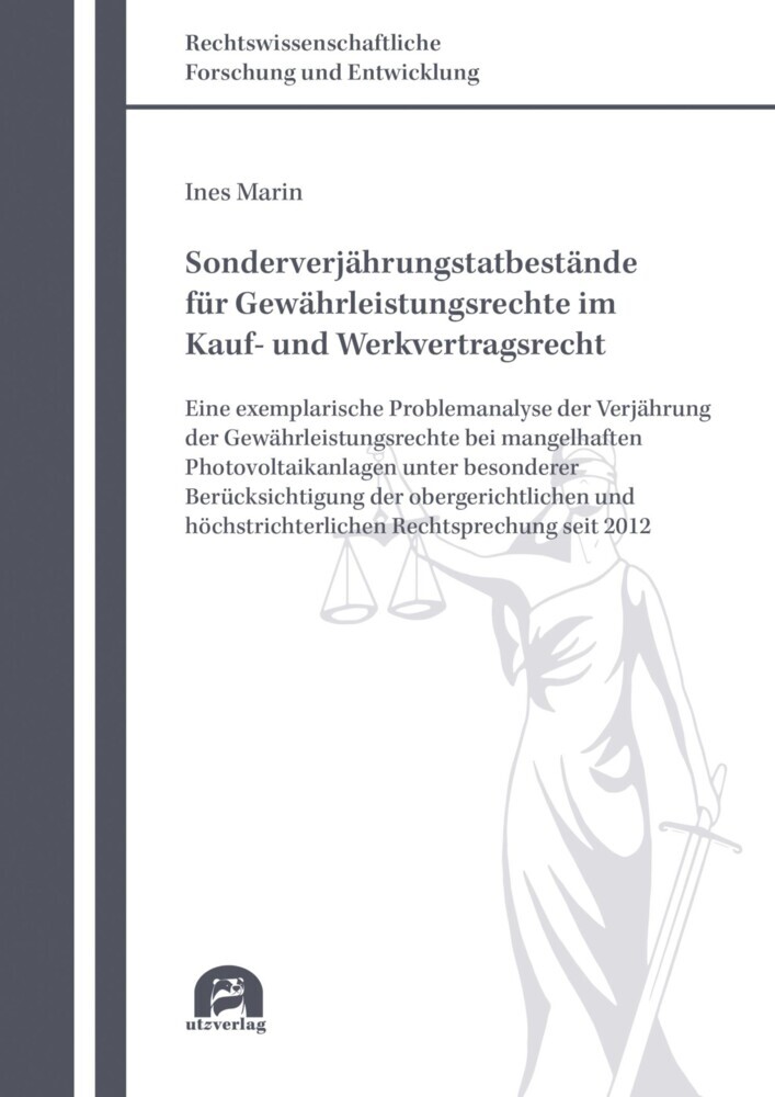 Sonderverjährungstatbestände für Gewährleistungsrechte im Kauf- und Werkvertragsrecht main product photo