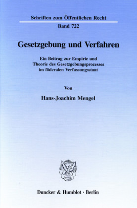 Gesetzgebung und Verfahren.
