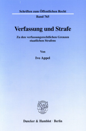 Verfassung und Strafe.