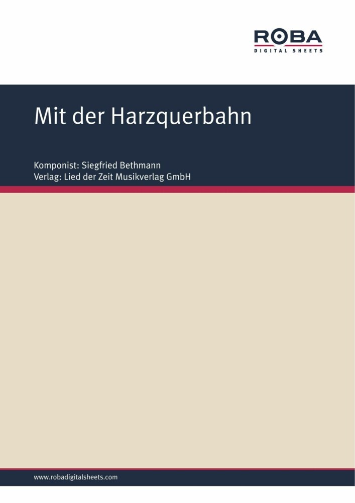 Mit der Harzquerbahn main product photo
