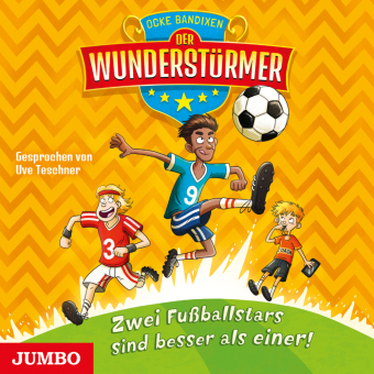 Der Wunderstürmer - Zwei Fußballstars sind besser als einer!, Audio-CD