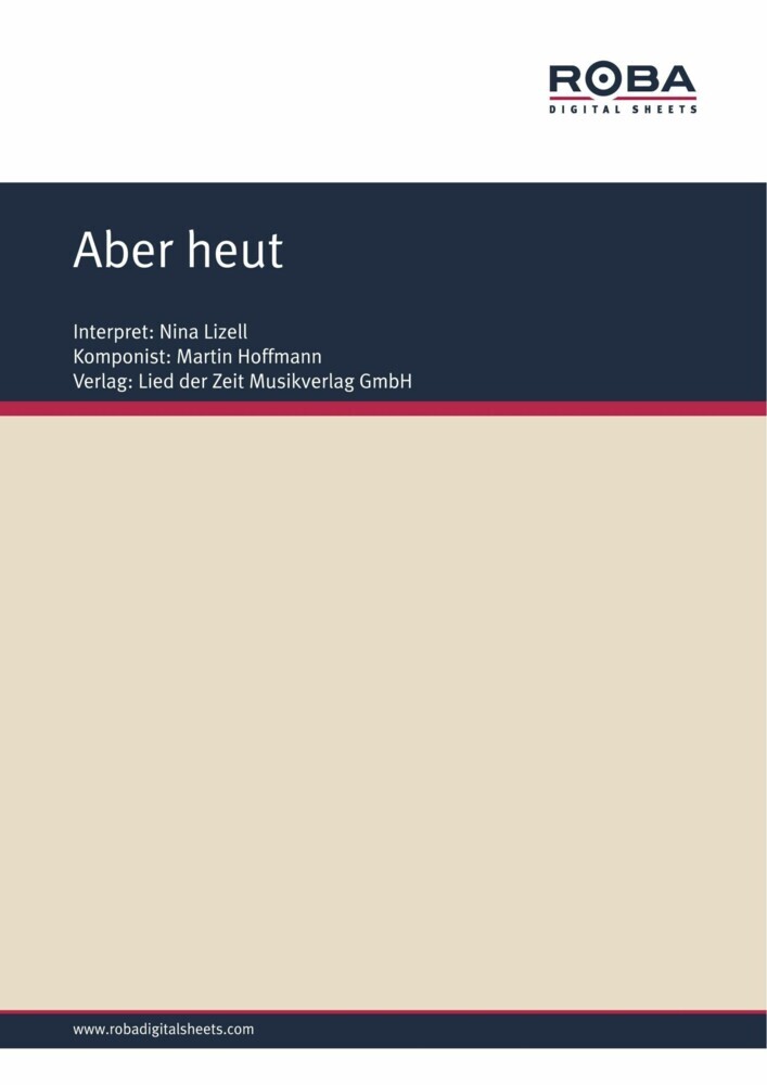 Aber heut main product photo