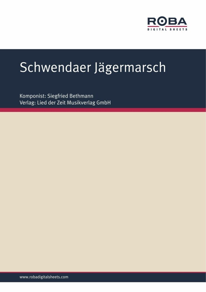 Schwendaer Jägermarsch main product photo