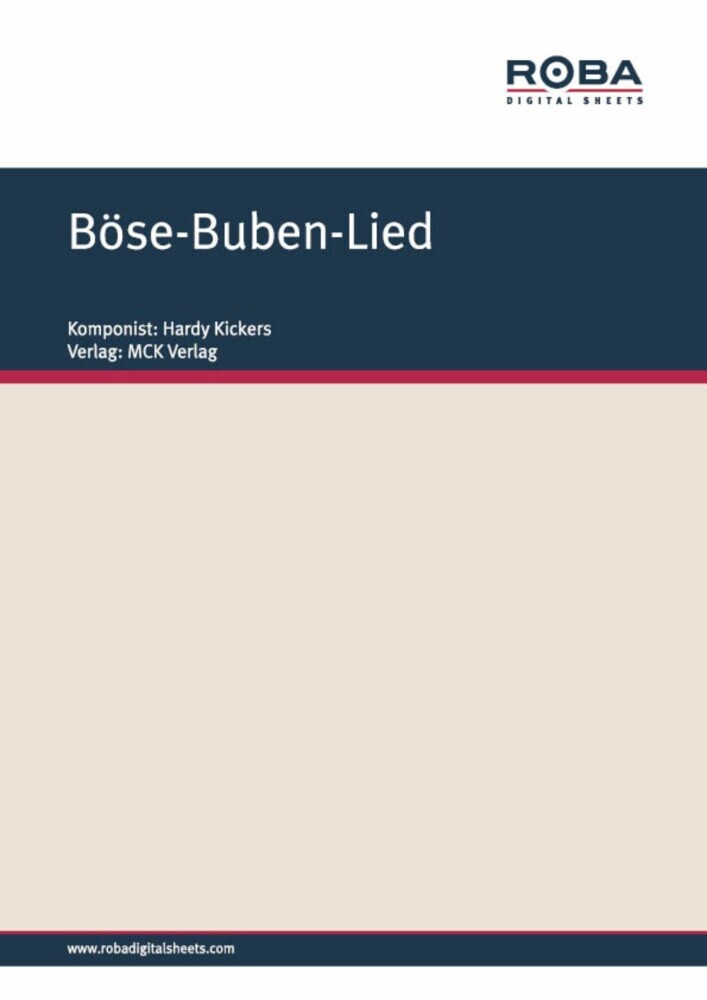 Böse-Buben-Lied main product photo