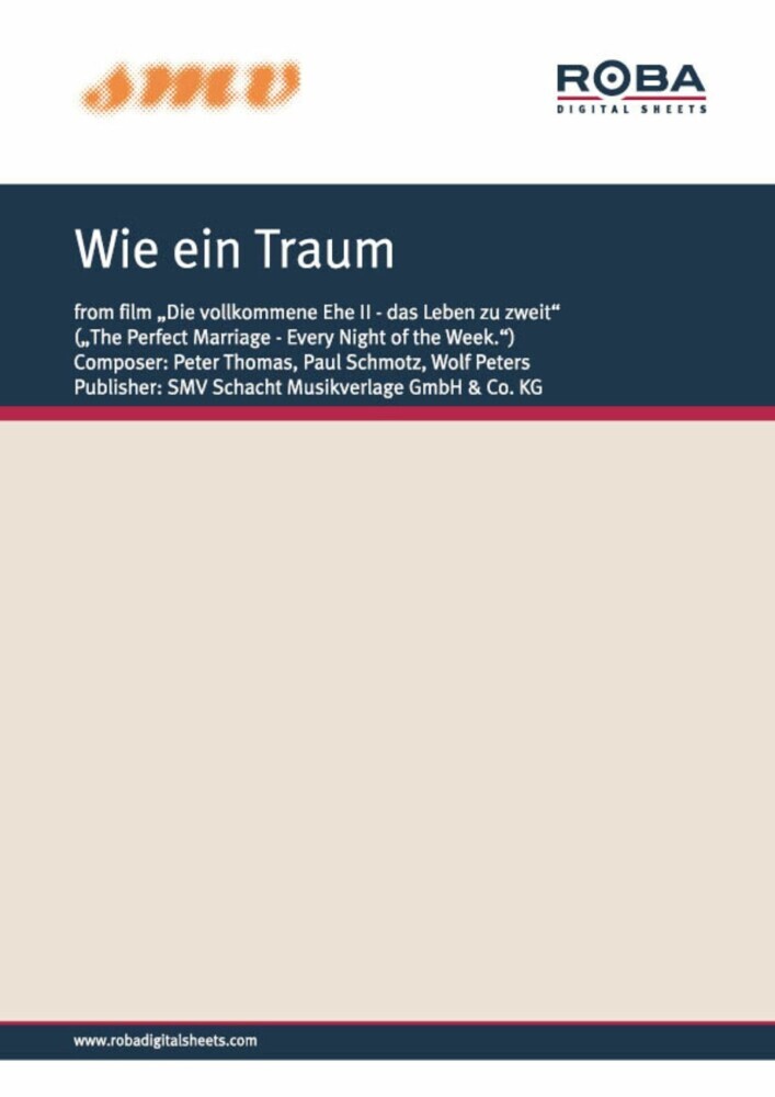Wie ein Traum main product photo