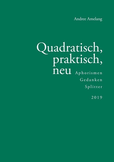 Quadratisch, praktisch, neu main product photo
