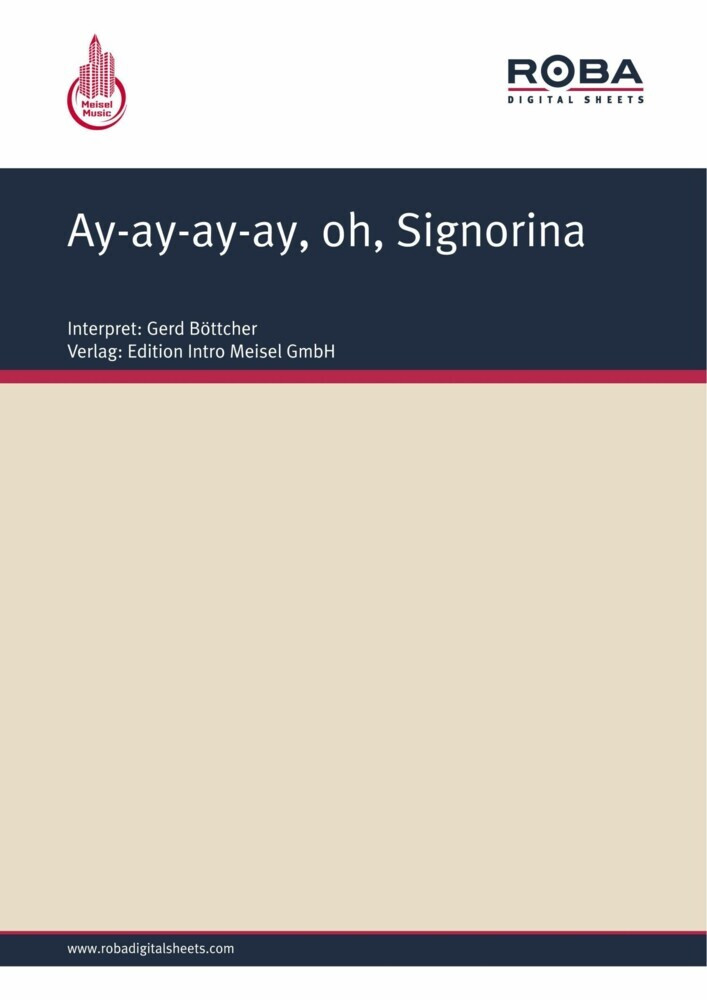 Ay-ay-ay-ay, oh, Signorina main product photo