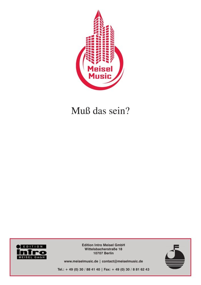 Muss das sein main product photo