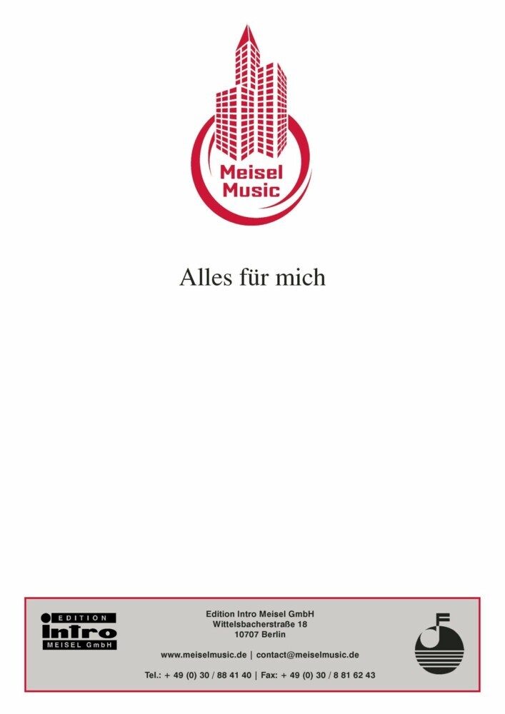 Alles für mich main product photo