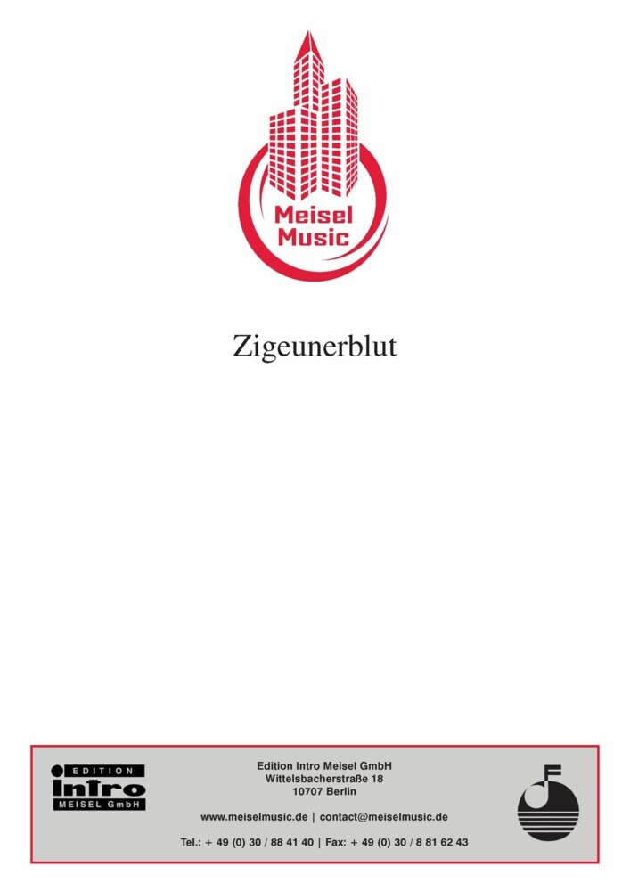 Zigeunerblut main product photo