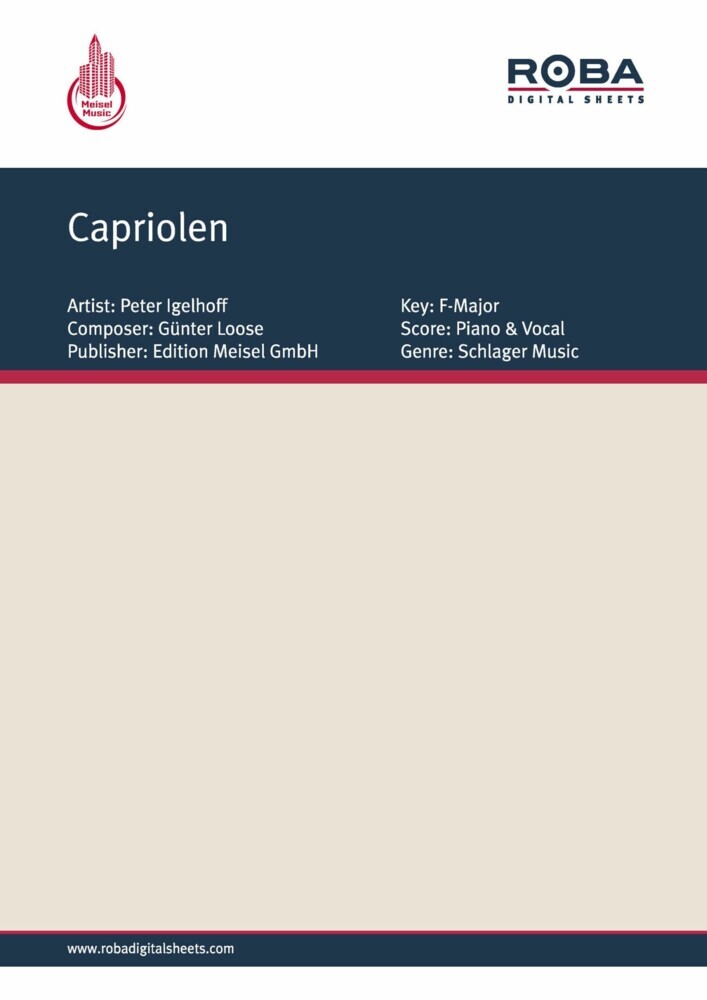 Capriolen main product photo