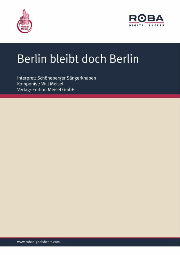 Berlin bleibt doch Berlin main product photo