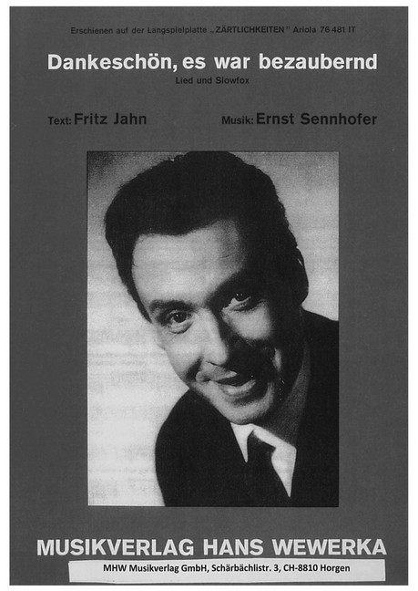 Dankeschön, es war bezaubernd main product photo
