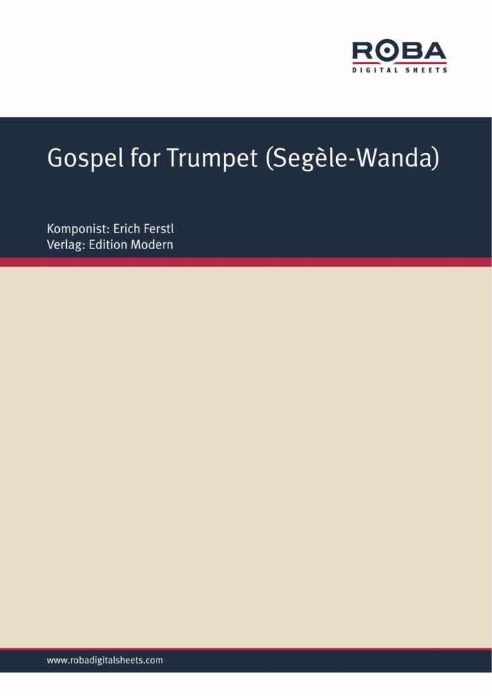 Gospel for Trumpet (Segèle-Wanda) main product photo
