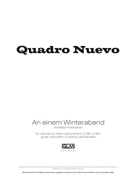 An einem Winterabend main product photo