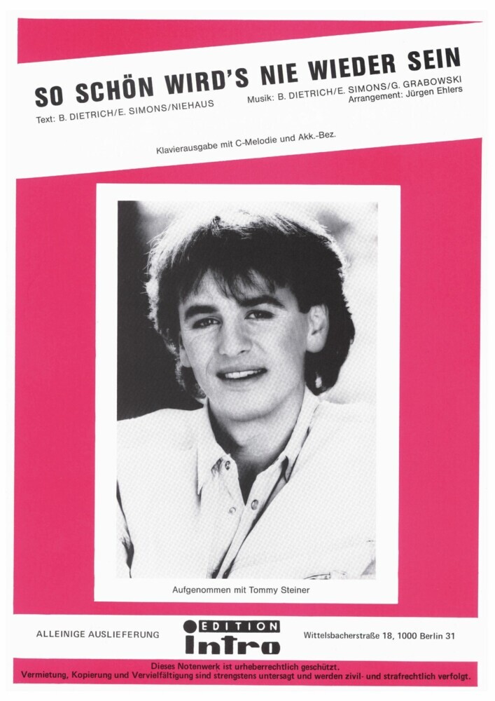 So schön wird's nie wieder sein main product photo