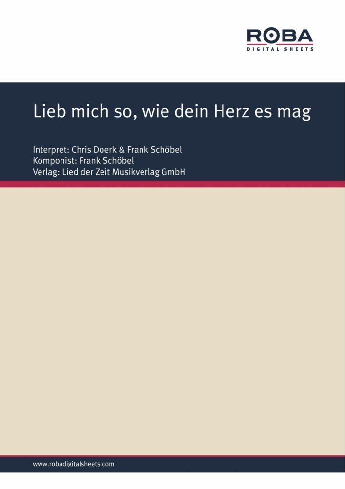 Lieb mich so, wie dein Herz es mag main product photo