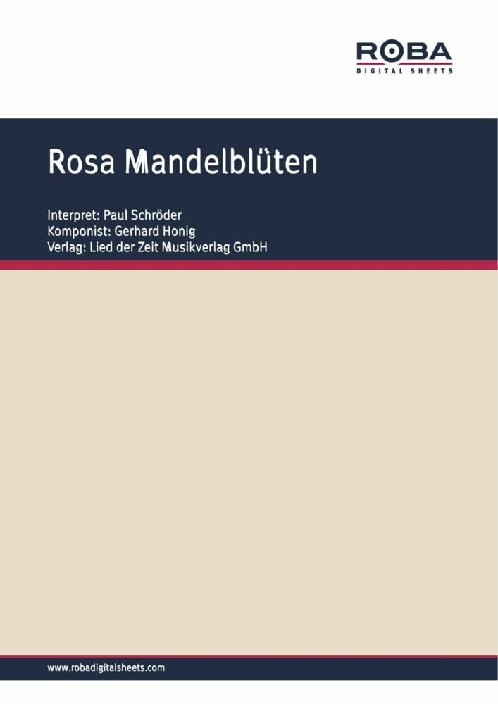 Rosa Mandelblüten main product photo