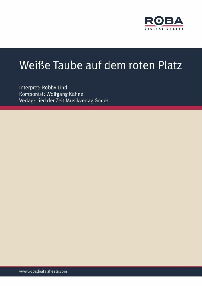 Weiße Taube auf dem roten Platz main product photo