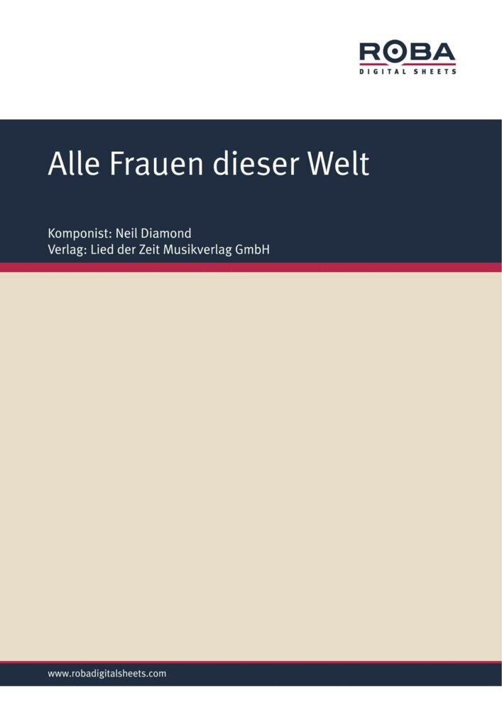Alle Frauen dieser Welt main product photo