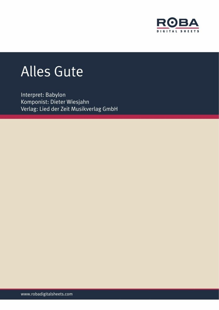 Alles Gute main product photo