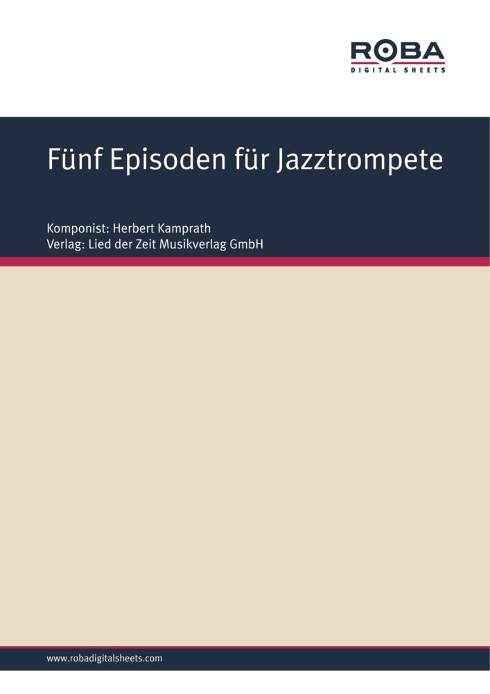 Fünf Episoden für Jazztrompete main product photo