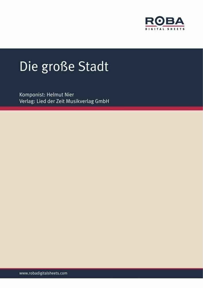 Die große Stadt main product photo