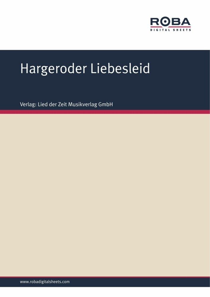 Hargeroder Liebesleid main product photo