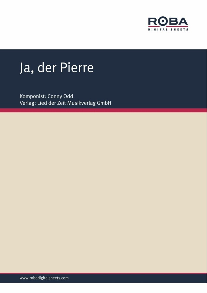 Ja, der Pierre main product photo