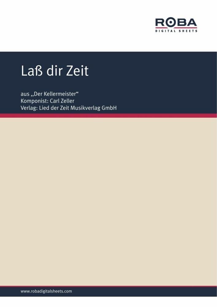 Laß dir Zeit main product photo
