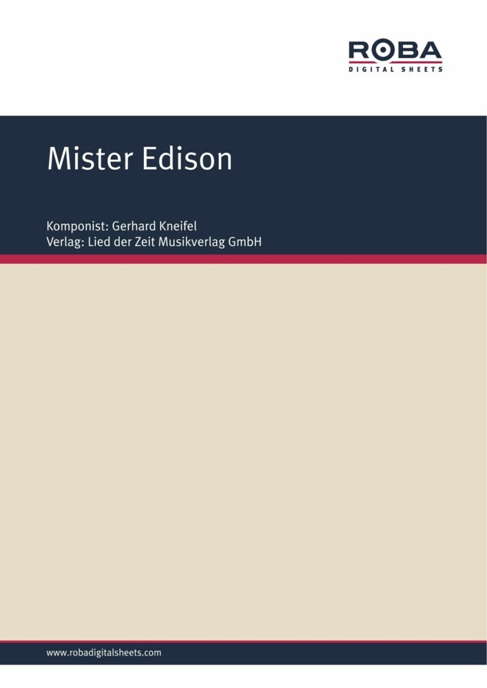 Mister Edison main product photo