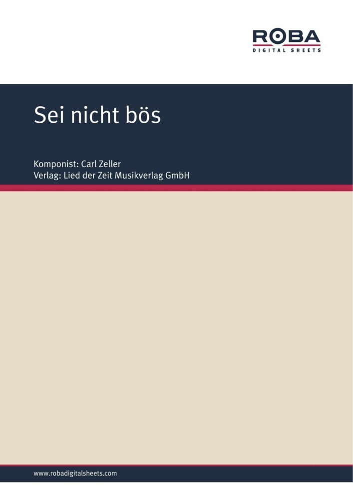 Sei nicht bös main product photo