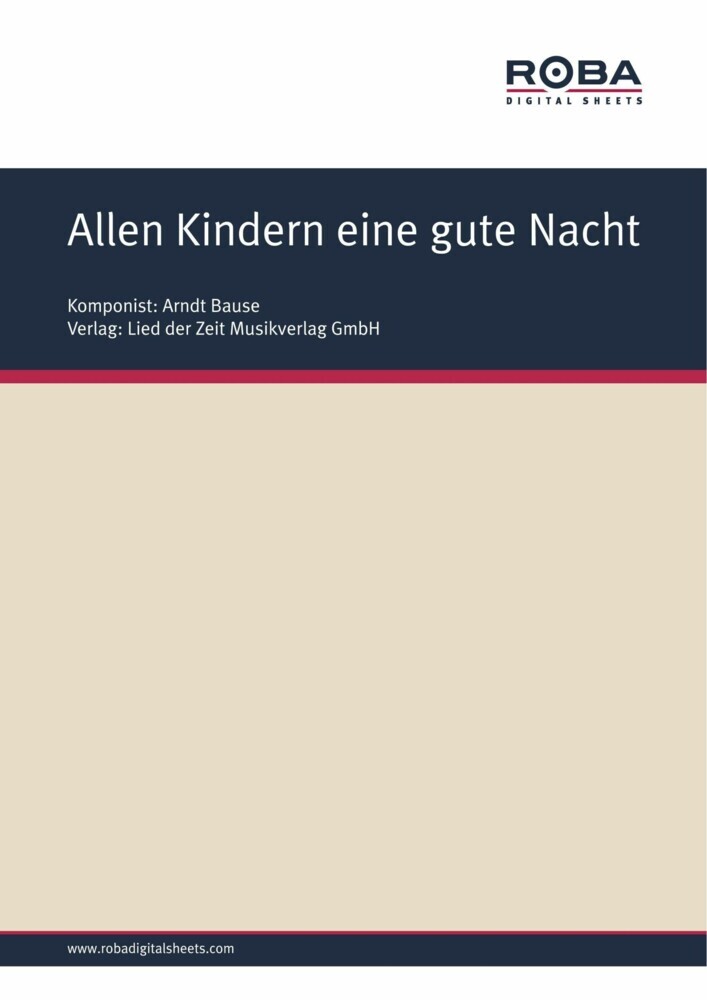 Allen Kindern eine gute Nacht main product photo