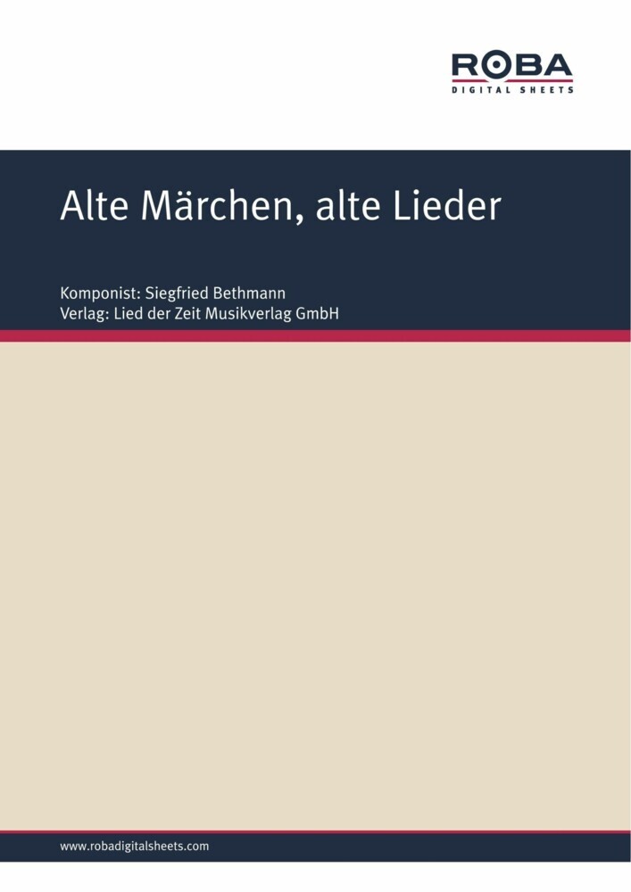 Alte Märchen, alte Lieder main product photo