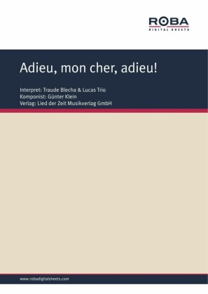 Adieu, mon cher, adieu!