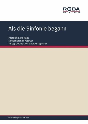 Als die Sinfonie begann