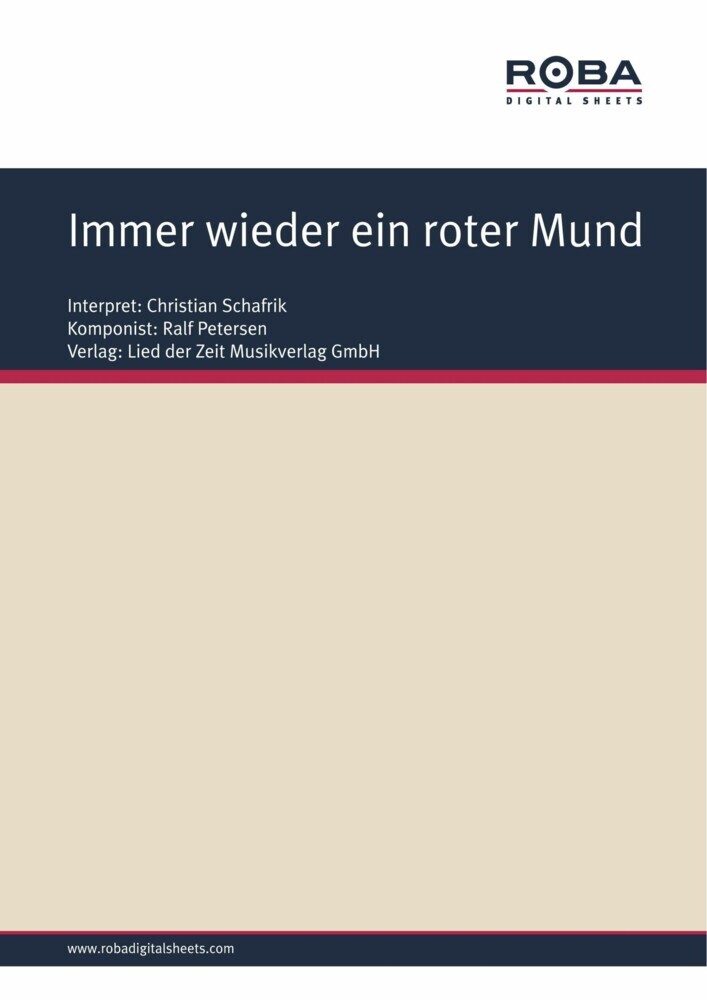 Immer wieder ein roter Mund main product photo
