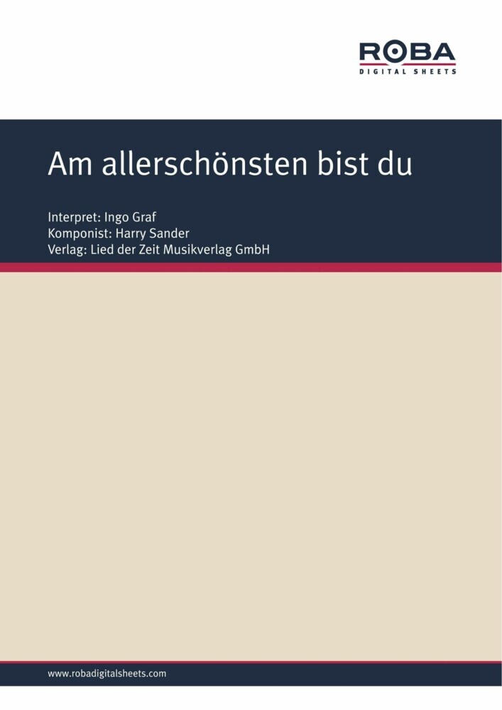 Am allerschönsten bist du main product photo